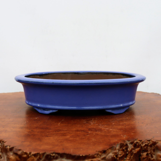 13-Inch Glazed Yixing Bonsai Pot (No. 2299b)