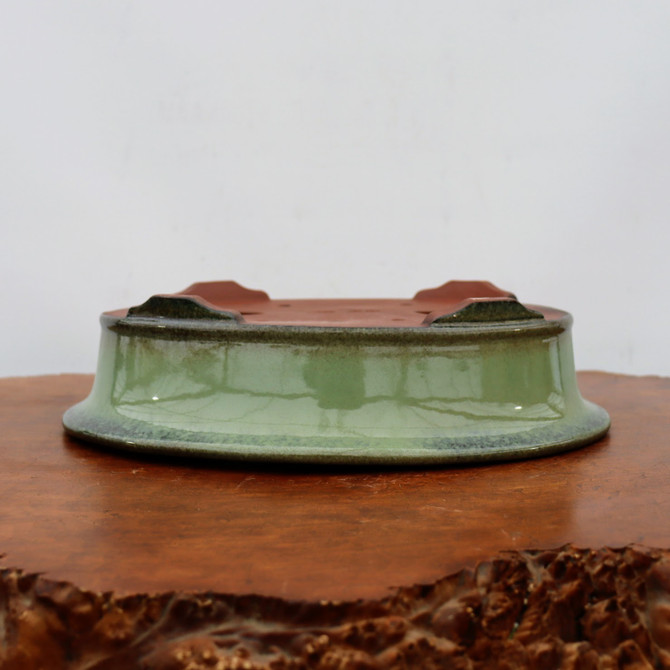 13-Inch Glazed Yixing Bonsai Pot (No. 2299h)