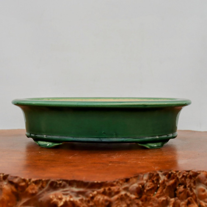 13-Inch Glazed Yixing Bonsai Pot (No. 2299j)