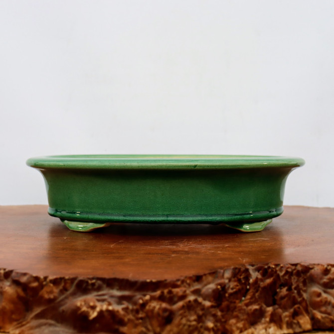 13-Inch Glazed Yixing Bonsai Pot (No. 2299k)