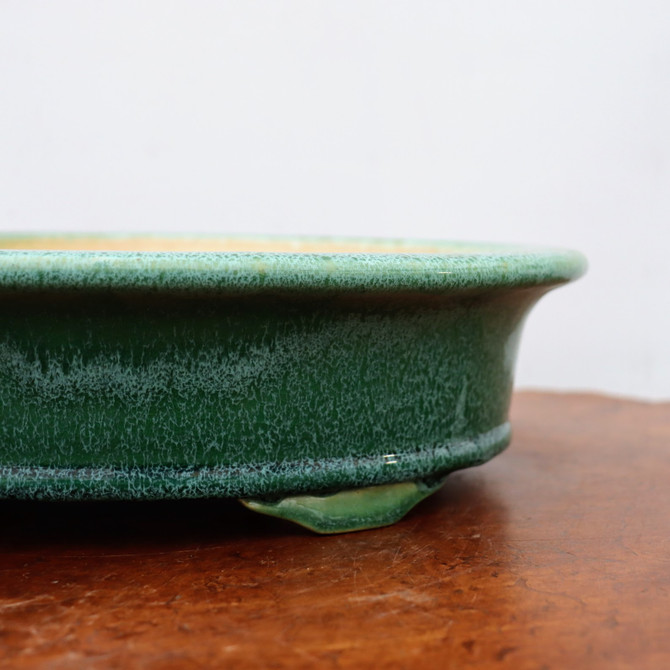 13-Inch Glazed Yixing Bonsai Pot (No. 2299L)