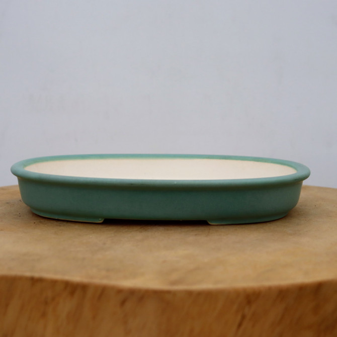 8-Inch Glazed Yixing Bonsai Pot (No. 2320a)