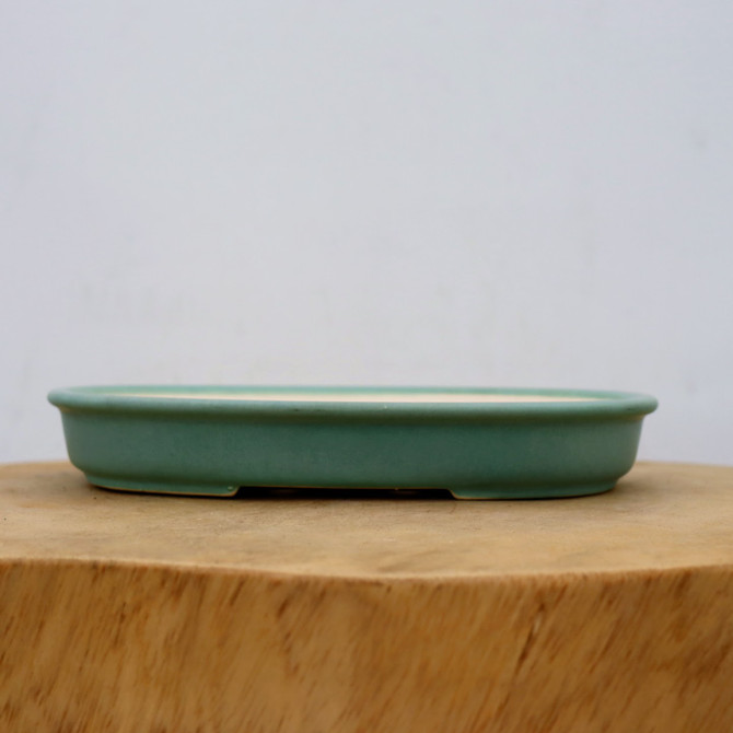 8-Inch Glazed Yixing Bonsai Pot (No. 2320a)