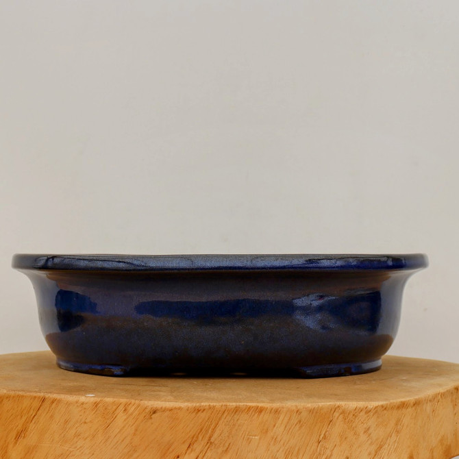12-Inch Glazed Yixing Bonsai Pot (No. 2437)