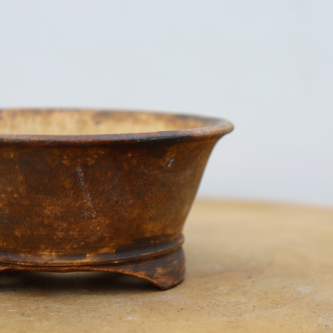 4-Inch Handmade Pot by Joshua Jeram (No. 40)