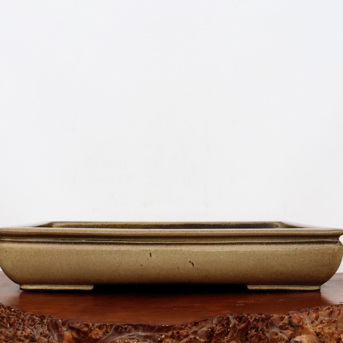 19-Inch Glazed Yixing Bonsai Pot (No. 2366a)