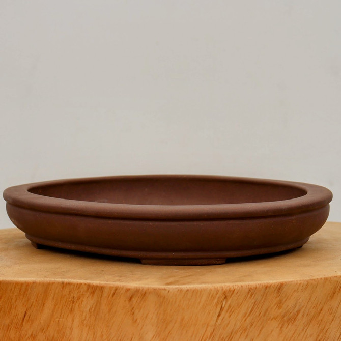 11-Inch Unglazed Yixing Bonsai Pot (No. 2291)