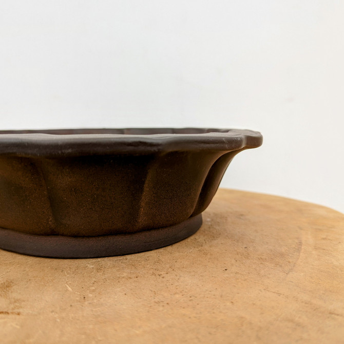 9-Inch Unglazed Yixing Bonsai Pot (No. 2482)