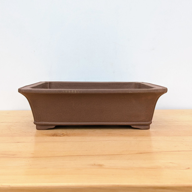 16-Inch Unglazed Yixing Bonsai Pot (No. 2465)