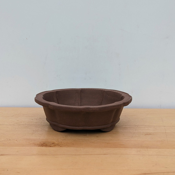 10-Inch Unglazed Yixing Bonsai Pot (No. 2483)