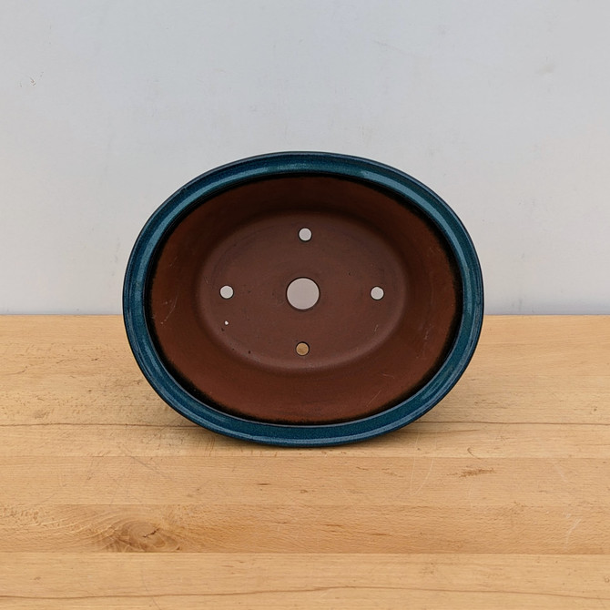 11-Inch Glazed Yixing Bonsai Pot (No. 2306f)