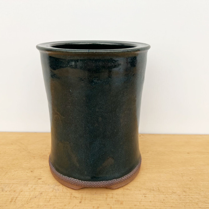 6-Inch Glazed Handmade Cascade Jack Hoover Ceramic Pot (No. 381)