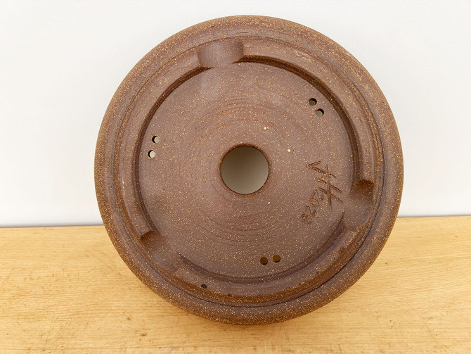 10-Inch Handmade Round Jack Hoover Ceramic Pot (No. 419)