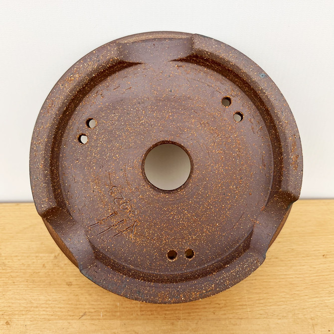 8-Inch Handmade Round Jack Hoover Ceramic Pot (No. 433)