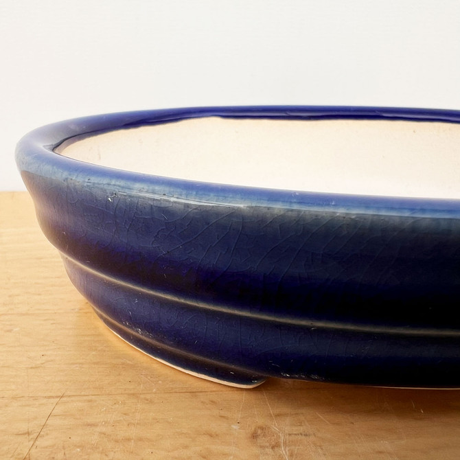 5-Inch Quality Glazed Yixing Ceramic Bonsai Pot (No. 2541c)