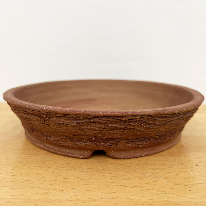 8" Handmade Ceramic Bonsai Pot by American Artist Jon Lang (No. 015)