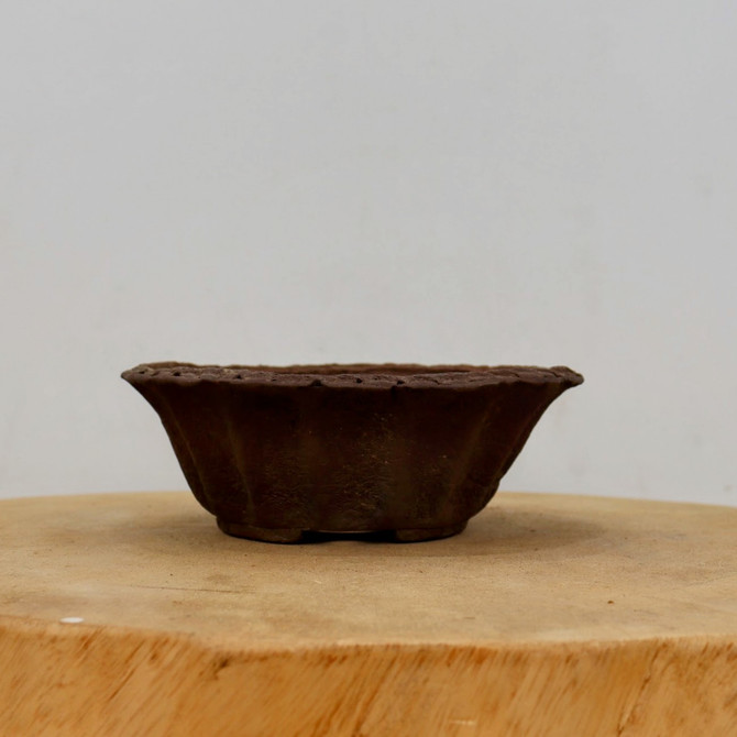 6" Unglazed Tokoname Pot - Ryugaku  (No. 1554)