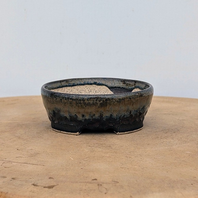 4-Inch Brandon Besserer Handmade Bonsai Pot (No. 6)