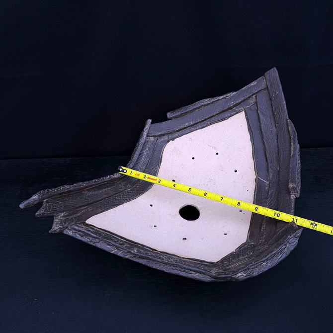 17-Inch Handmade John Fazzino Ceramic Bonsai Planter (No. 002)