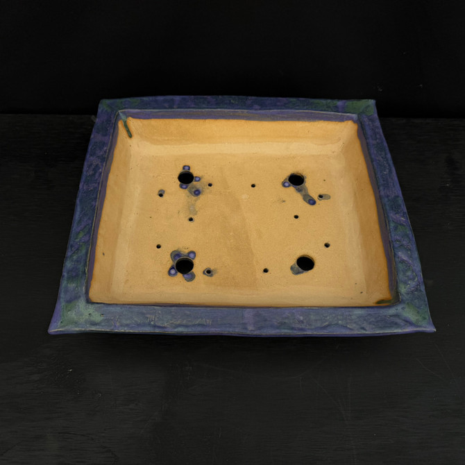 12.5-Inch Handmade John Fazzino Ceramic Bonsai Planter (No. 013)