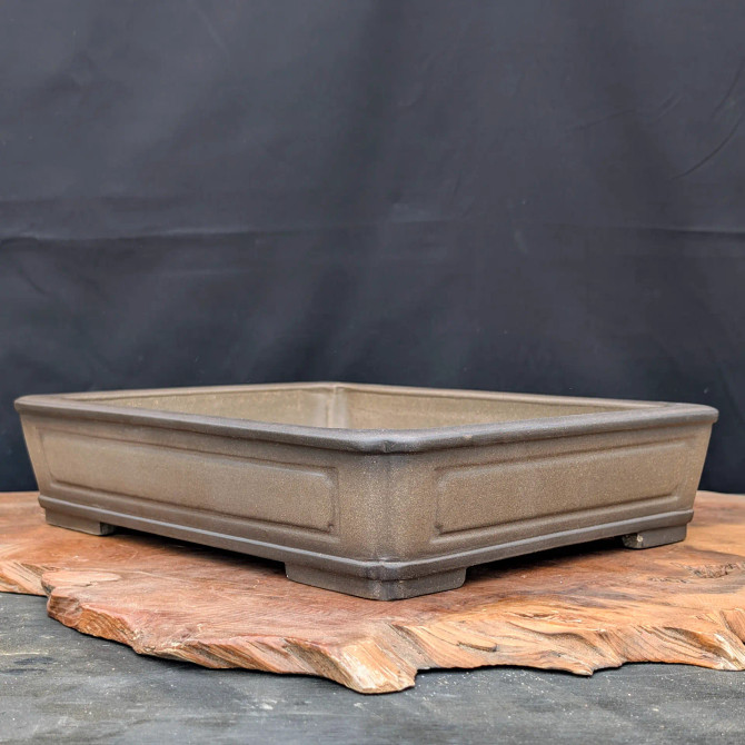 13" Unglazed Yixing Bonsai Pot (No. 1030)