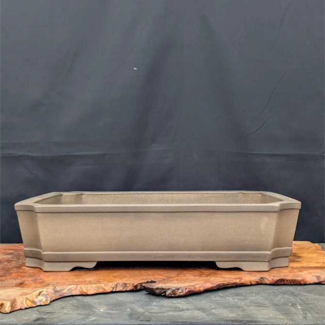 18" Unglazed Yixing Bonsai Pot (No. 1029)