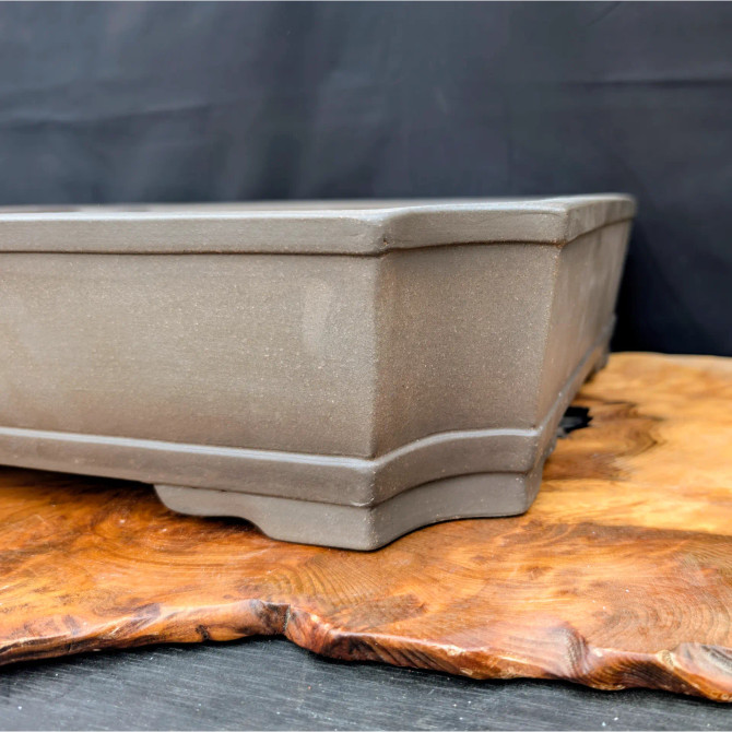 18" Unglazed Yixing Bonsai Pot (No. 1029)