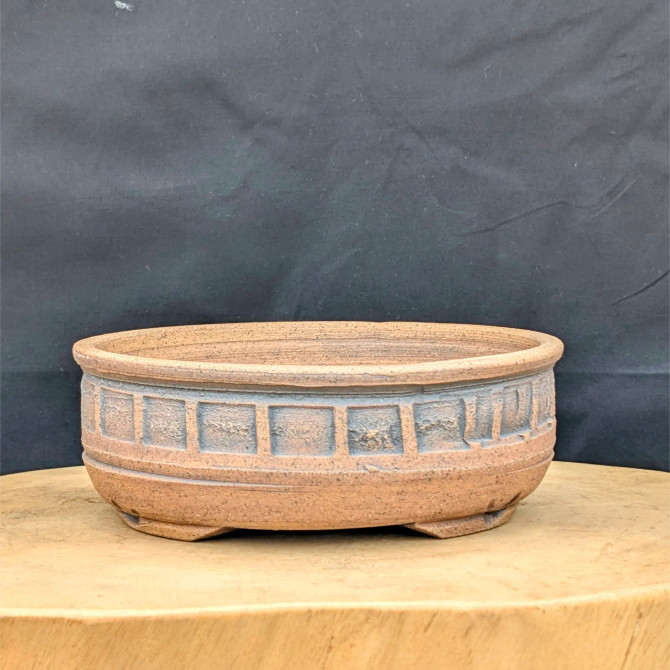 7.5-Inch Handmade Bonsai Pot / Planter by Paul Olson (No. 278)