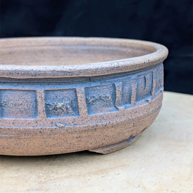 7.5-Inch Handmade Bonsai Pot / Planter by Paul Olson (No. 278)
