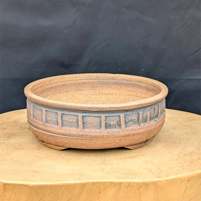 7.5-Inch Handmade Bonsai Pot / Planter by Paul Olson (No. 278)