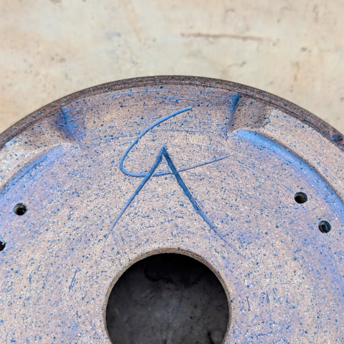 7.5-Inch Handmade Bonsai Pot / Planter by Paul Olson (No. 278)