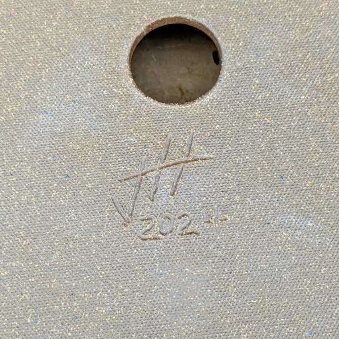 15.5-Inch Handmade Jack Hoover Ceramic Pot (No. 625)