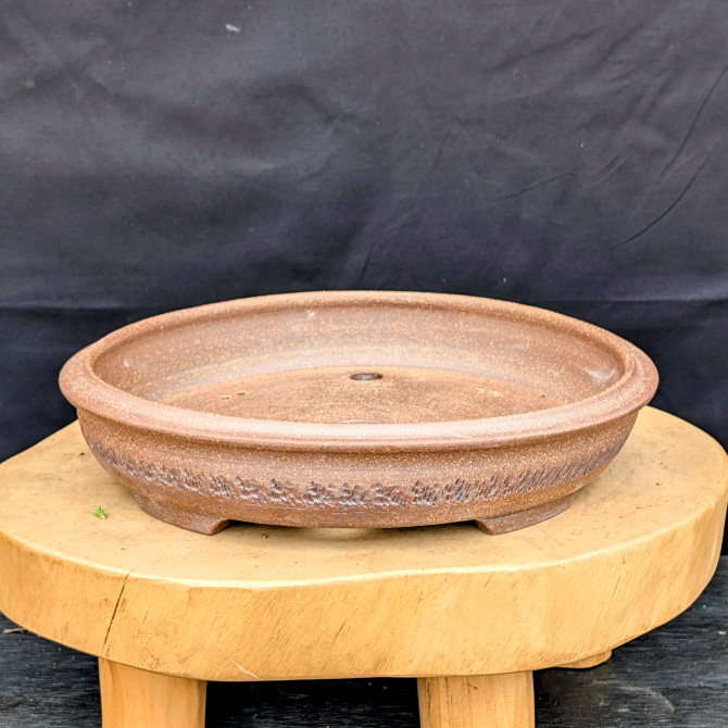 12.5-Inch Handmade Jack Hoover Ceramic Pot (No. 624)