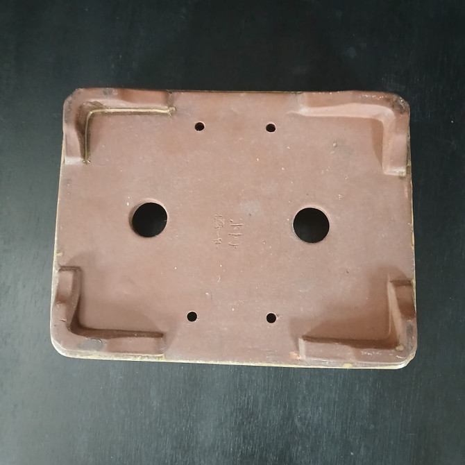 10-Inch Glazed Yixing Bonsai Pot (No. 2315t)