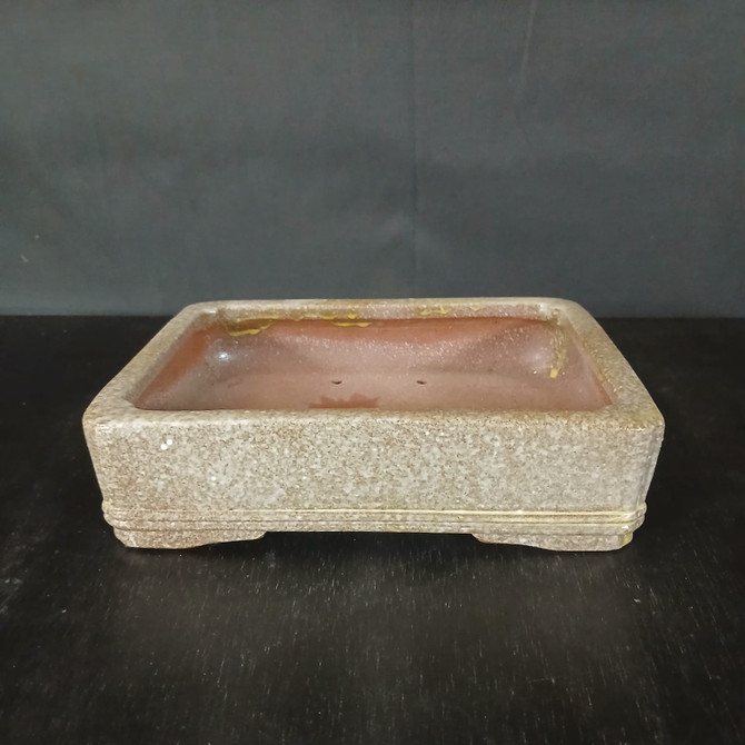10-Inch Glazed Yixing Bonsai Pot (No. 2315t)