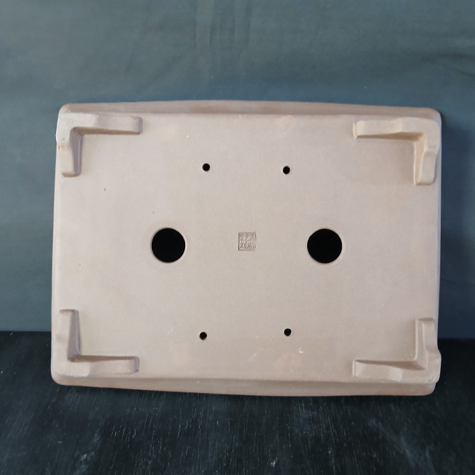 13 1/2" Quality Rectangle Unglazed Yixing Pot (YX1033)