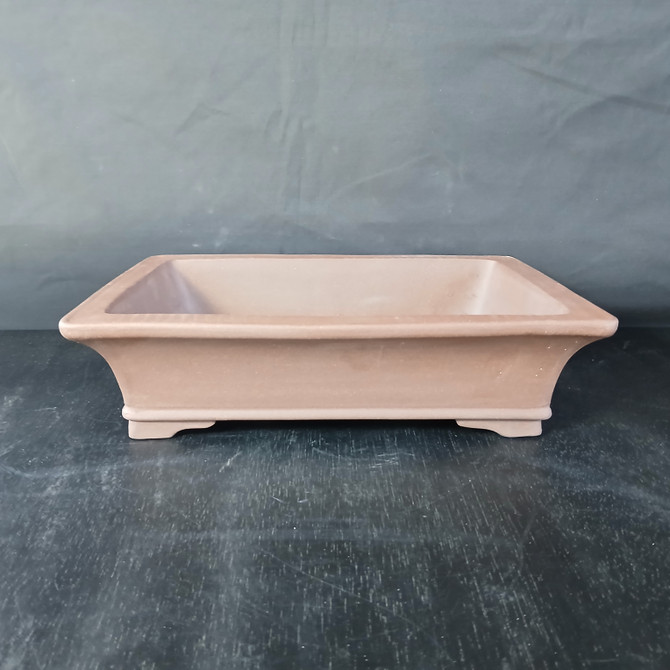 13 1/2" Quality Rectangle Unglazed Yixing Pot (YX1033)