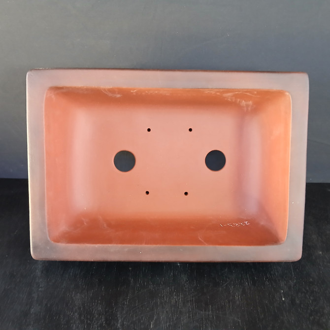 16" Unglazed Rectangular Yixing Pot (YX2283-1)