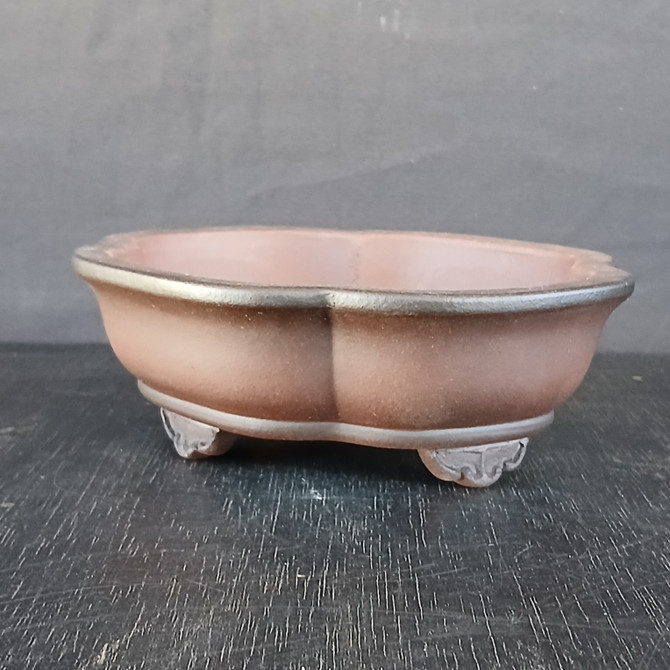 7" Unglazed Yixing Bonsai Pot (No. 1132-1)