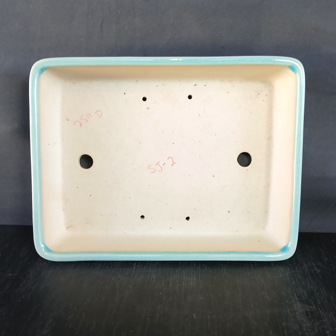 8 3/4" Glazed Yixing Pot (No. 2511d)