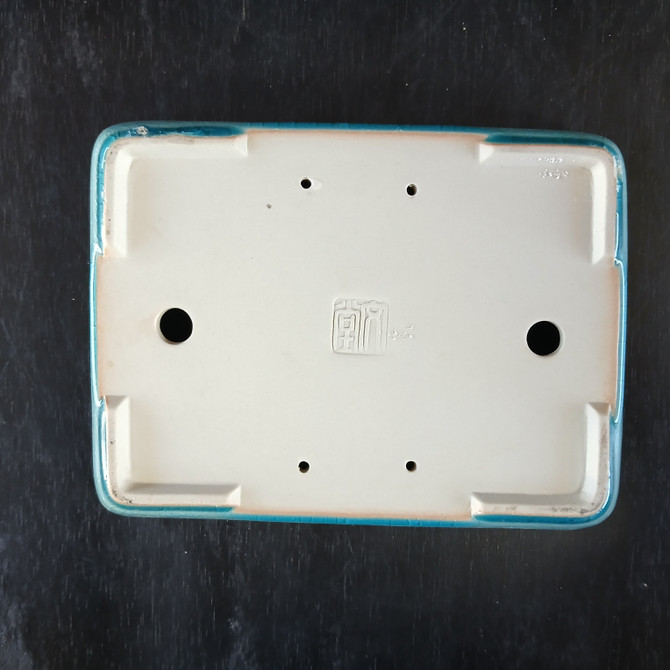 8 3/4" Glazed Yixing Pot (No. 2511d)