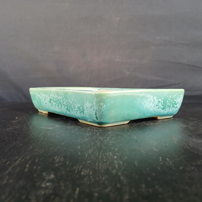 8 3/4" Glazed Yixing Pot (No. 2511e)