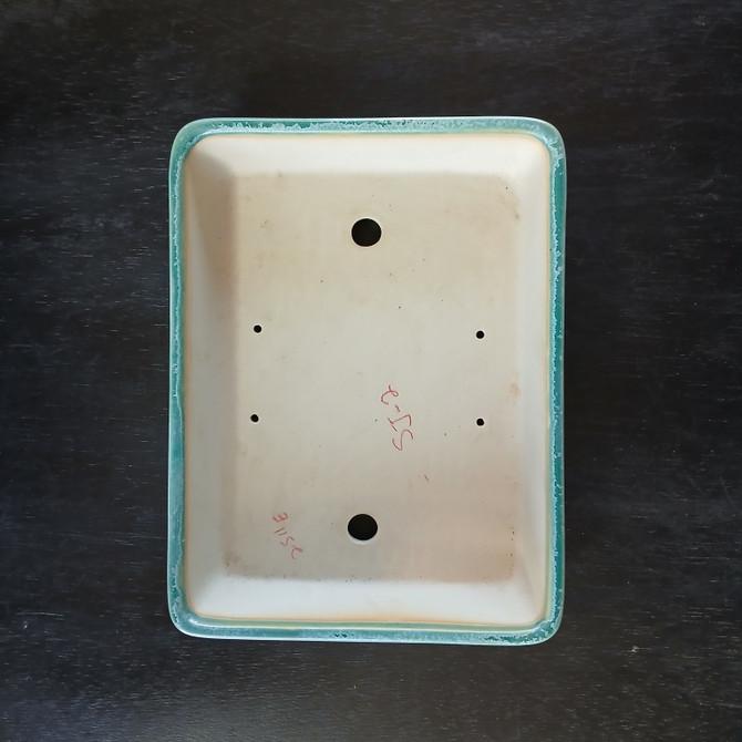 8 3/4" Glazed Yixing Pot (No. 2511e)