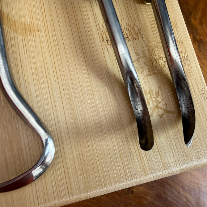 Bonsai & Deadwood Carving Gouge Set (5-Piece) with Bamboo Presentation Case