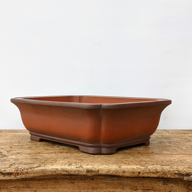 15" Unglazed Yixing Bonsai Pot (No. 823)