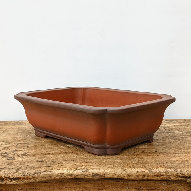 15" Unglazed Yixing Bonsai Pot (No. 823)