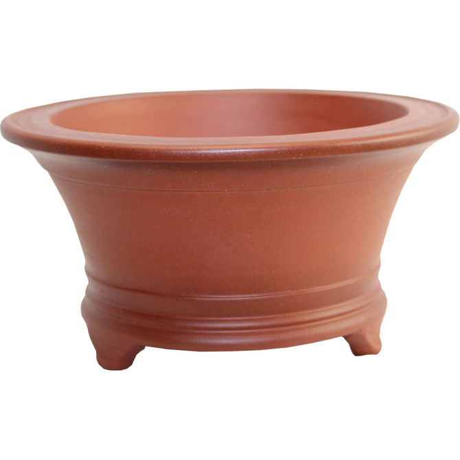 7" Unglazed Yixing Bonsai Pot (no. 805)