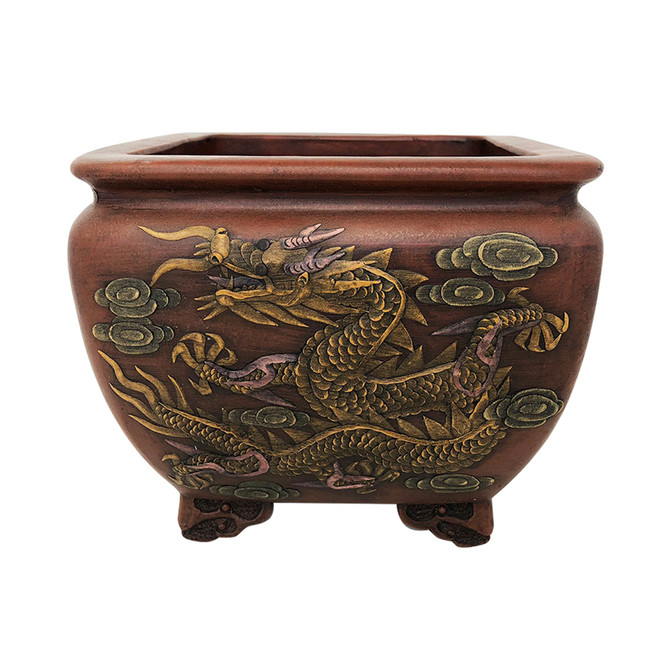 8"  Yixing Dragon Pot (YX807)