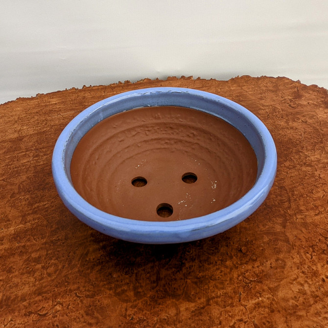 8" Round Japanese Bonsai Pot