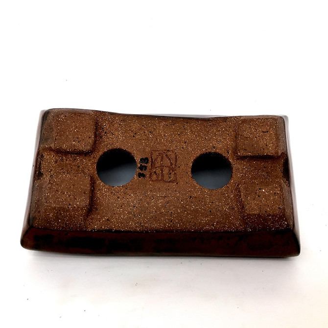 7" Andy Arnault Red & Black Pot (AA358)